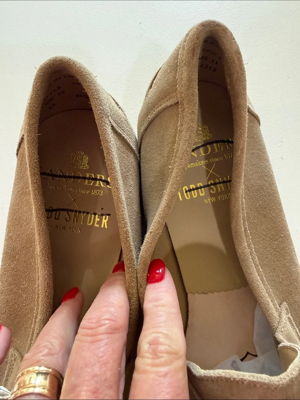 Todd Snyder Suede Penny Loafers in Taupe Sz 11.  Tub7
